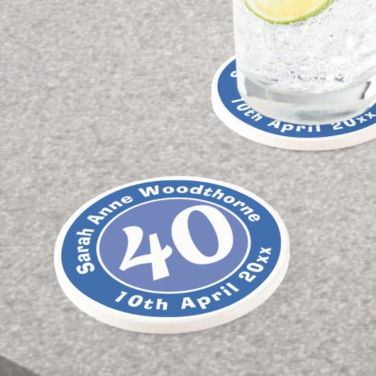 誕生日の名称、年齢、日付 コースター