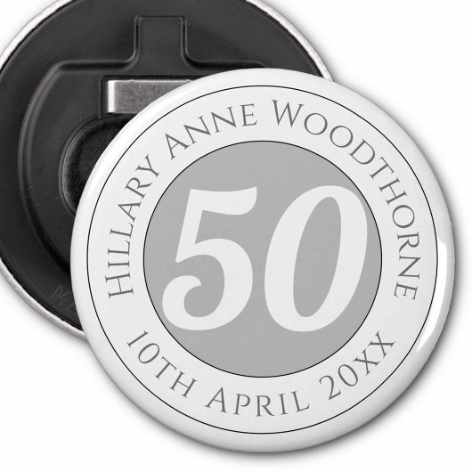 誕生日の名称、年齢、日付 栓抜き