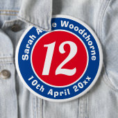 誕生日の名称、年齢、日付 缶バッジ (インサイチュ)