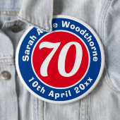 誕生日の名称、年齢、日付 缶バッジ (インサイチュ)