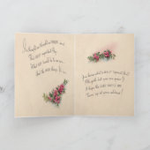 誕生日の呼び出し挨拶 カード (内部)