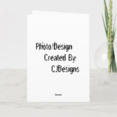 誕生日の嘲笑 カード (裏面)