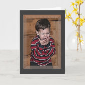 誕生日の嘲笑 カード (黄色い花)