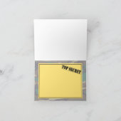 誕生日の大隊のバースデーパーティ招待状 招待状 (内部)