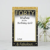 誕生日の女の子のために40の願い (スタンド正面)
