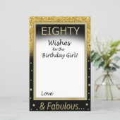 誕生日の女の子のために80の願い (スタンド正面)