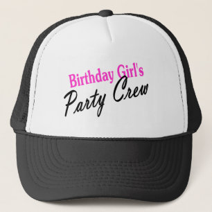 誕生日の女の子のパーティーの乗組員 キャップ