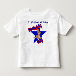誕生日の女の子の恐竜Tシャツのすべて トドラーTシャツ
