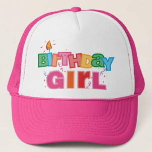 誕生日の女の子の手紙 キャップ