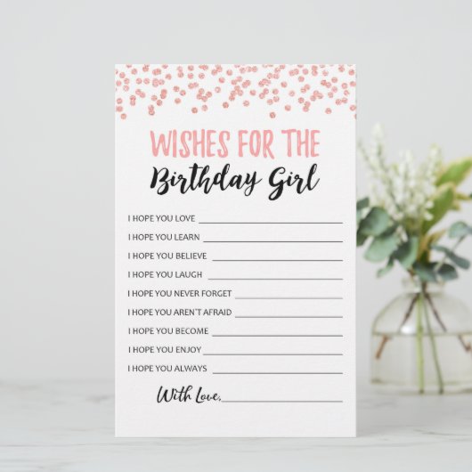 誕生日の女の子の誕生日パーティーゲームへの願い (スタンド正面)