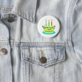 誕生日の女の子ボタン 缶バッジ (インサイチュ)