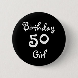 誕生日の女の子50 缶バッジ