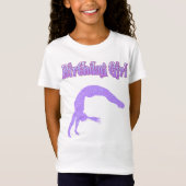 「誕生日の女の子」スパークリーGymnast Tシャツ (正面)