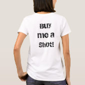 誕生日の女の子 Tシャツ (裏面)