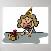 誕生日の女性 ポスター (正面)