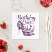 誕生日の女王 スタンダードカクテルナプキン (インサイチュ)