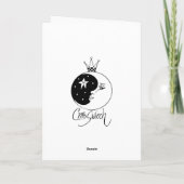 誕生日の妖精 カード (裏面)