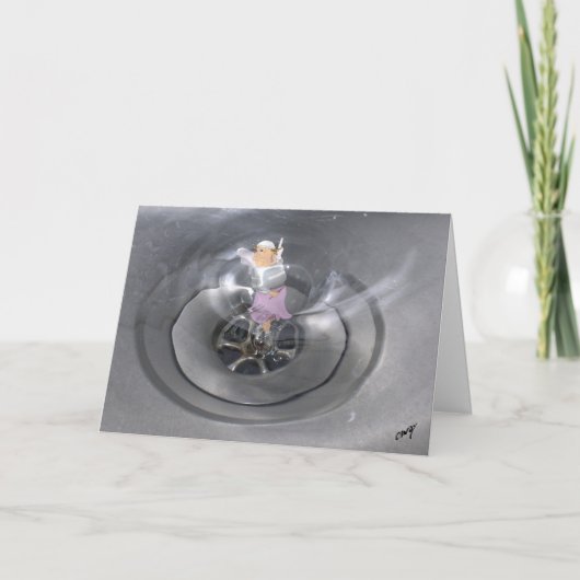 誕生日の妖精! カード (正面)