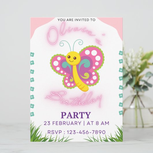 誕生日の子供たち 招待状 (スタンド正面)