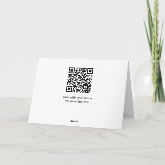 誕生日の孫娘によって太陽まだらにされる春のホーソーン カード (裏面)