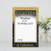誕生日の少女のための18の願い (スタンド正面)