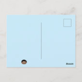 誕生日の少年 ポストカード (裏面)