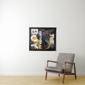 誕生日の少年 モンスター トラック お揃いの家族 タペストリー (インサイチュ(横))