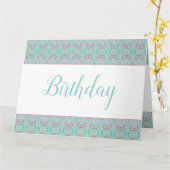 誕生日の希望のみ紙グリーティングカード カード (黄色い花)