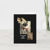 誕生日の希望を最高のお知らせ カード (正面)