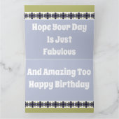 誕生日の希望 カード (内部)