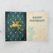 誕生日の希望 カード (内部)