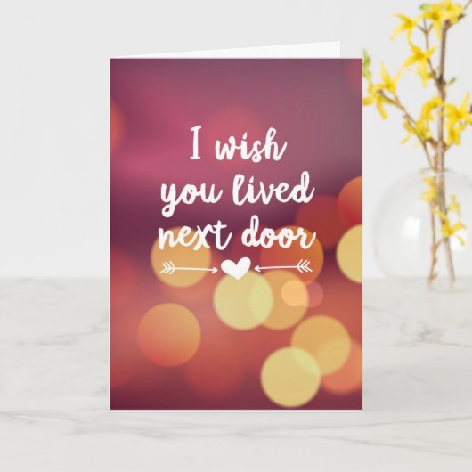 *誕生日の希望* カード (黄色い花)