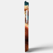 誕生日の帽子と風船を持つ愛犬 Case-Mate iPhoneケース (裏面 / 左)