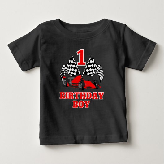 誕生日の幼児 ベビーTシャツ (正面)