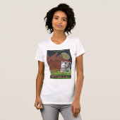 誕生日の広い革紐タンク-大人心の安らぎ Tシャツ (正面フル)