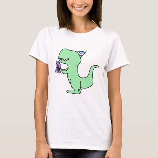 誕生日の恐竜 Tシャツ (正面)