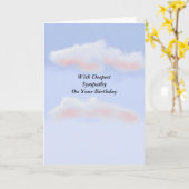 誕生日の悔やみや弔慰カード カード (黄色い花)