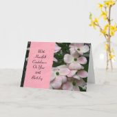 誕生日の悔やみや弔慰カード-第50誕生日 カード (黄色い花)