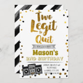 誕生日の招待をやめる2合法 招待状 (正面/裏面)