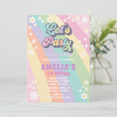 誕生日の招待パーティー 招待状 (スタンド正面)