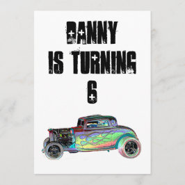 誕生日の招待状を改造しました 招待状