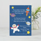 誕生日の招待状を時期をずらして送る 招待状 (スタンド正面)