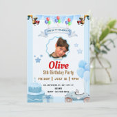 誕生日の招待状 シーズンカード (スタンド正面)