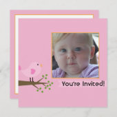 誕生日の招待状 招待状 (正面/裏面)