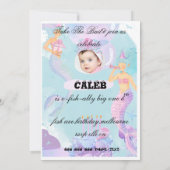 誕生日の招待状 招待状 (裏面)