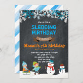 誕生日の招待状 招待状 (正面/裏面)