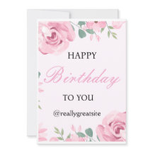 誕生日の招待状