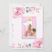 誕生日の招待状 招待状 (裏面)