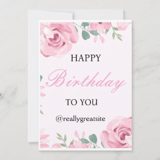 誕生日の招待状 招待状