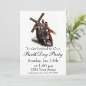 誕生日の招待 招待状 (スタンド正面)